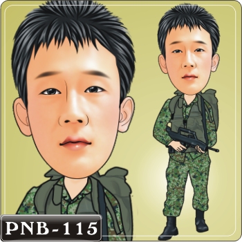 男生人像Q版漫畫PNB-115 